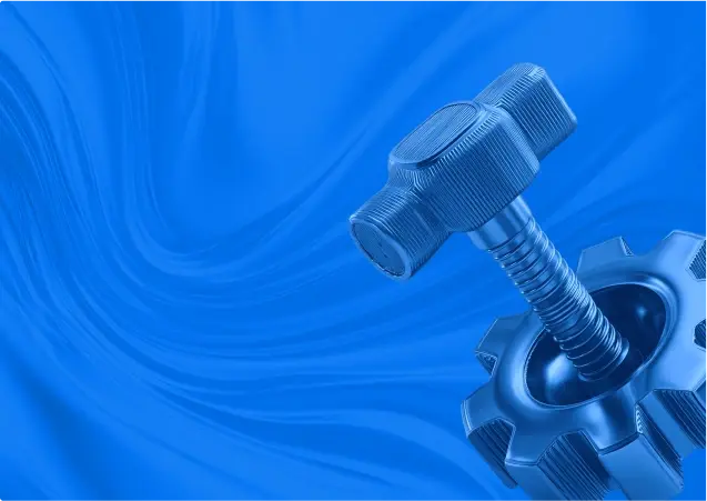 Icône 3D représentant le métier maintenance industrielle