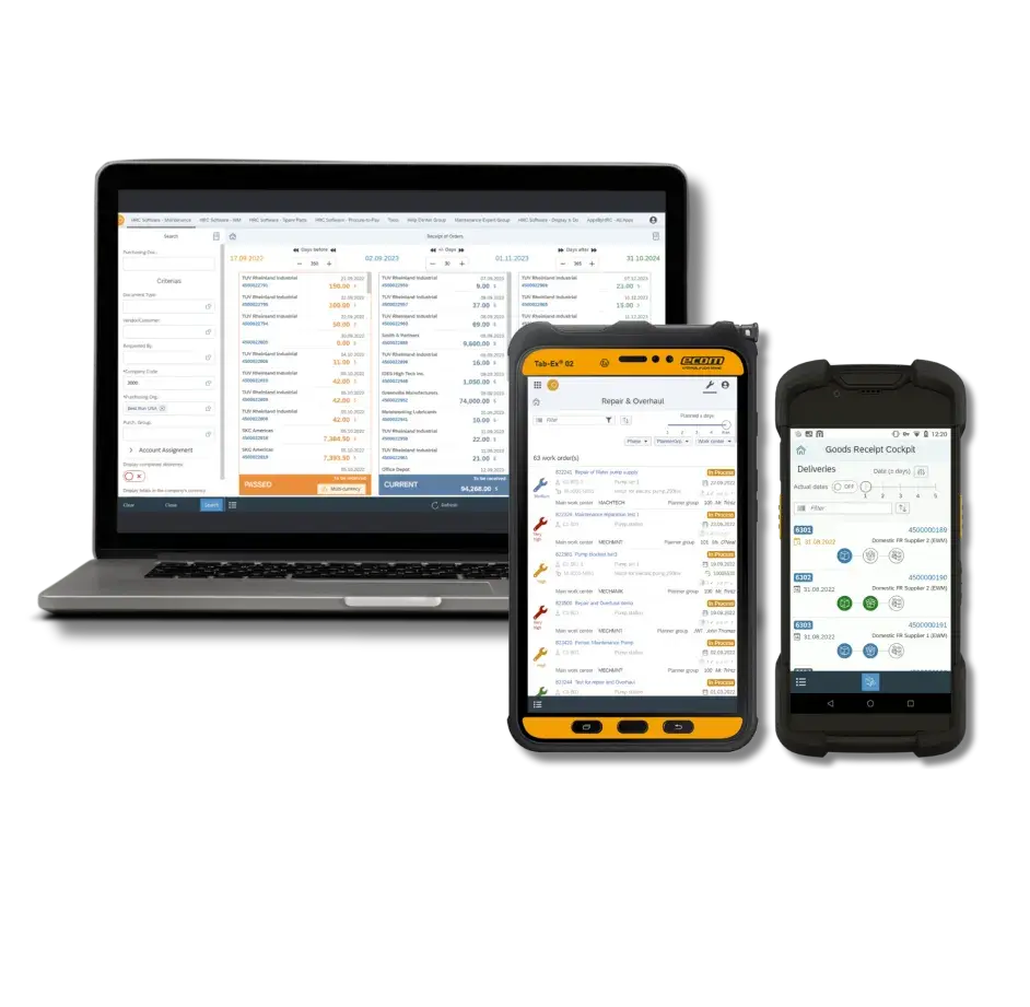 une overview des solutions HRC Software